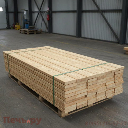 Планкен прямой — сорт C 120х20х4000 мм (за м²) фото