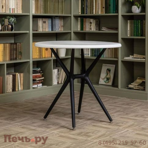 Пластиковый стол Royal Family TOM в белом цвете фото