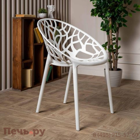 Пластиковый стул Royal Family ARIA белый фото 3