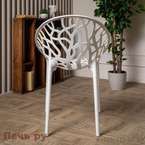 Пластиковый стул Royal Family ARIA белый фото 6