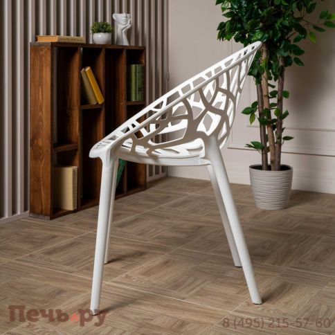 Пластиковый стул Royal Family ARIA белый фото 7