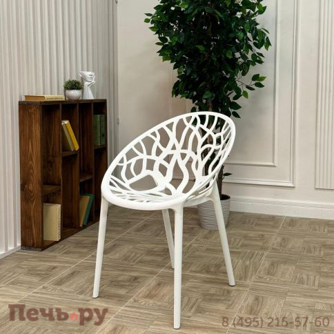 Пластиковый стул Royal Family ARIA белый фото