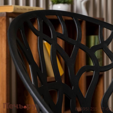 Пластиковый стул Royal Family ARIA черный фото 9