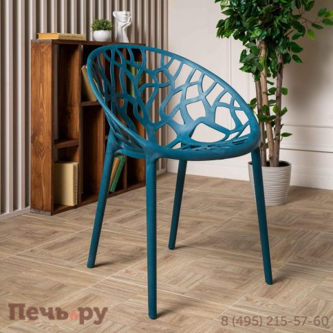 Пластиковый стул Royal Family ARIA сатин фото 3