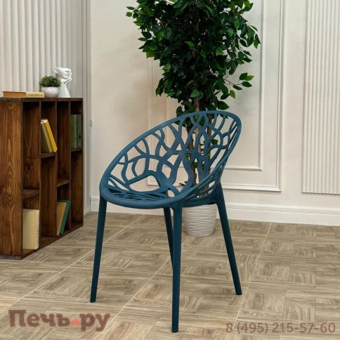 Пластиковый стул Royal Family ARIA сатин фото