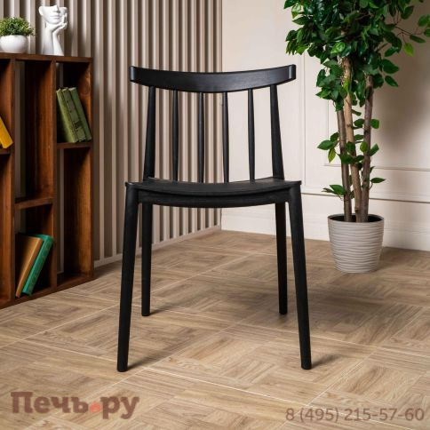 Пластиковый стул Royal Family KAI черный фото 2