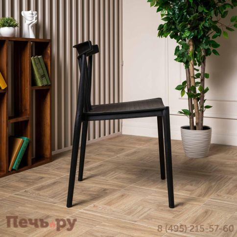 Пластиковый стул Royal Family KAI черный фото 3