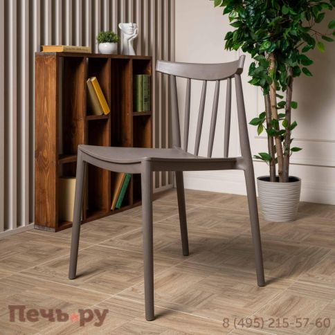 Пластиковый стул Royal Family KAI капучино фото