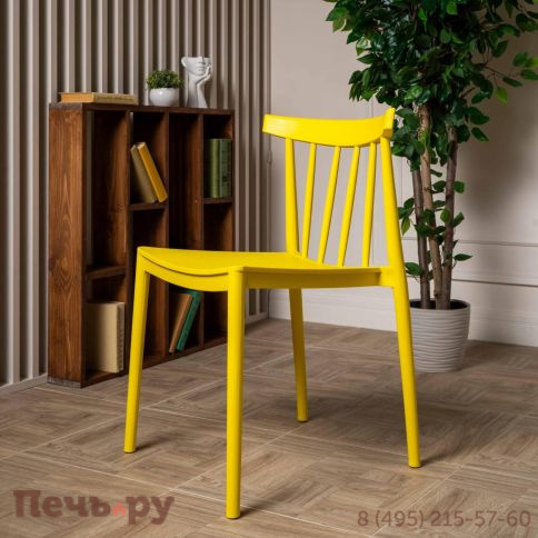 Пластиковый стул Royal Family KAI желтый фото