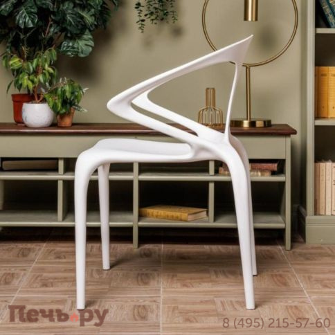 Пластиковый стул Royal Family MAY белый фото 2