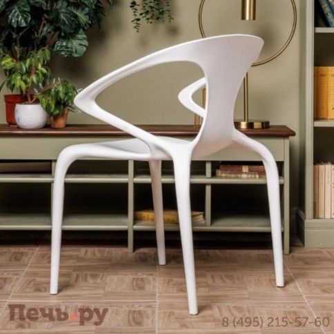 Пластиковый стул Royal Family MAY белый фото 3
