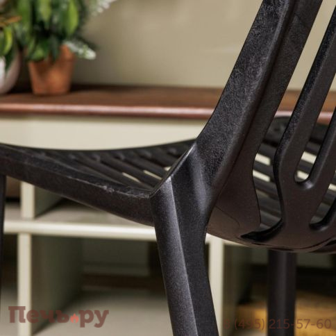 Пластиковый стул Royal Family NICO черный фото 7
