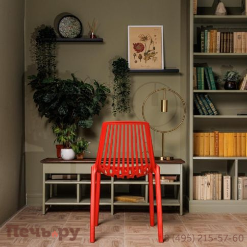 Пластиковый стул Royal Family NICO красный фото 4