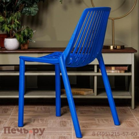 Пластиковый стул Royal Family NICO синий фото 3