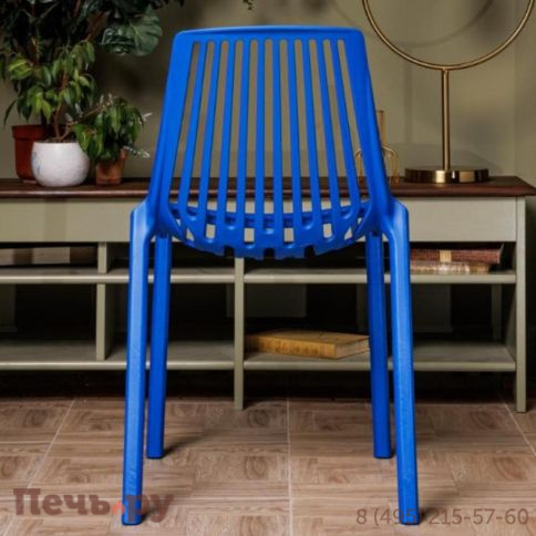 Пластиковый стул Royal Family NICO синий фото 4