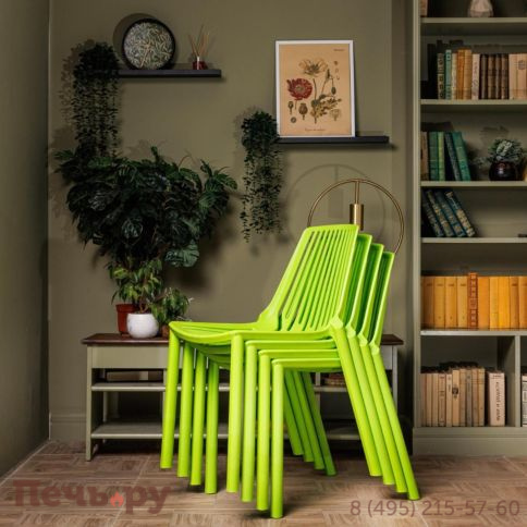 Пластиковый стул Royal Family NICO зеленый фото 9