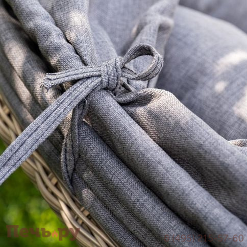 Плетеная кровать круглая 4SiS Стильяно, цвет соломенный фото 24