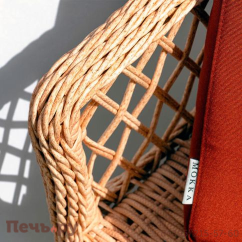 Плетеное стул-кресло Gardeck Mokka Villa Rosa фото 7