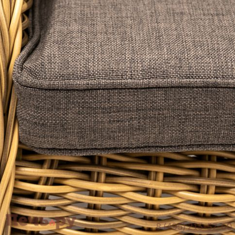 Плетеный стул 4sis Неаполь из искусственного ротанга, цвет соломенный фото 8