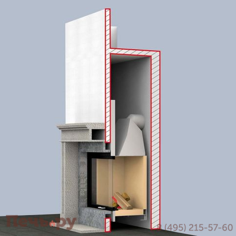 Плита Суперизол (Skamol Enclosure Board) 1220 x 1000 мм, толщина 50 мм фото 2
