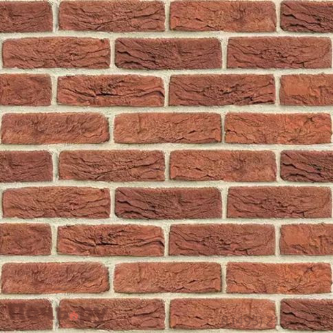 Плита Везувий Декор Красный №1002 Вертикаль 9мм (1200х800мм) фото