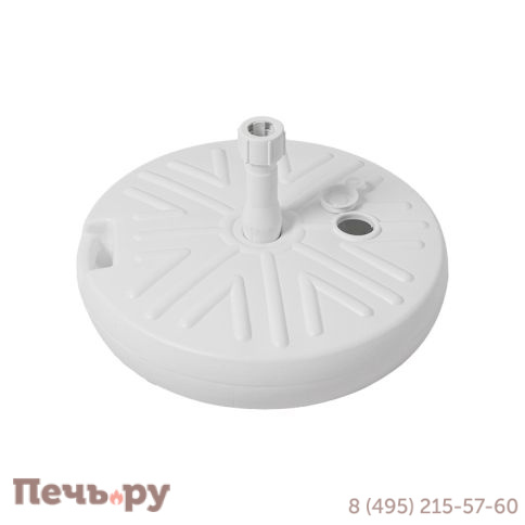 Подставка под зонт Gardeck пластиковая (круглая) белая d490мм фото 2