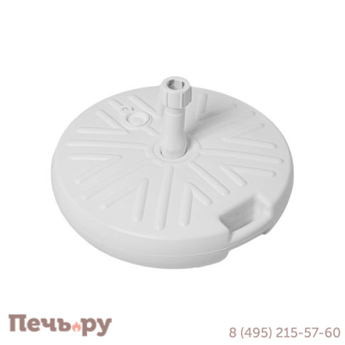 Подставка под зонт Gardeck пластиковая (круглая) белая d490мм фото