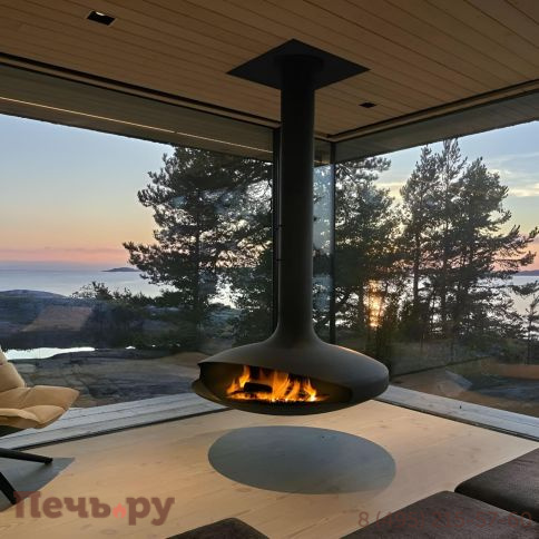 Подвесной биокамин Denner Fire Ovala Serenity фото