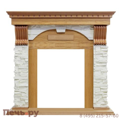 Портал Dimplex Dublin арочный сланец белый (классика Opti-Myst и Optiflame) фото 9