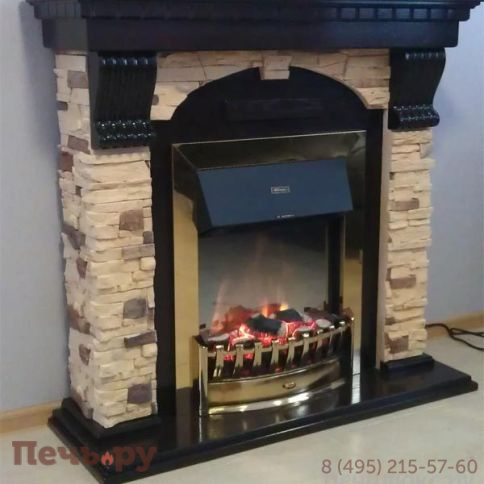 Портал Dimplex Dublin арочный сланец (классика Opti-Myst и Optiflame) фото 4