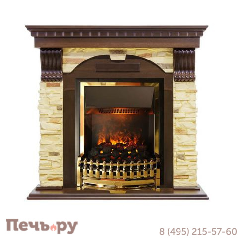 Портал Dimplex Dublin арочный сланец угловой (классика Opti-Myst, Optiflame) фото