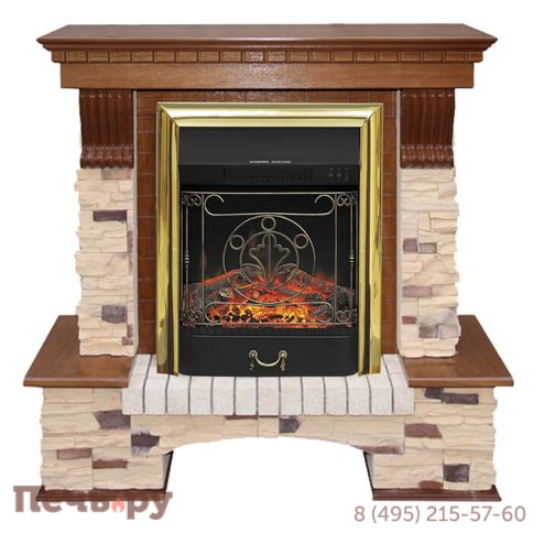 Портал Royal Flame Pierre Luxe сланец под очаги Fobos FX / Majestic FX фото 5