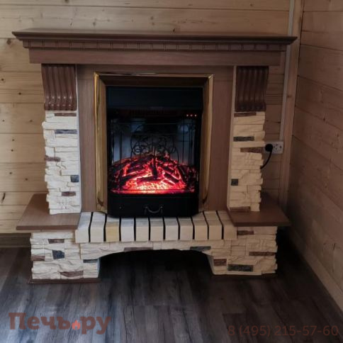 Портал Royal Flame Pierre Luxe сланец под очаги Fobos FX / Majestic FX фото 8