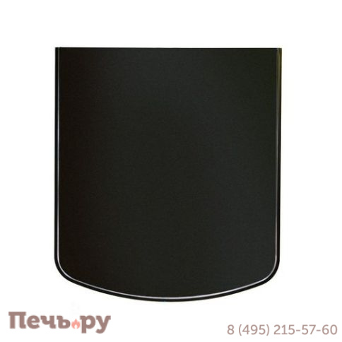 Предтопочный лист Вулкан 051-R9005 900x800 черный фото