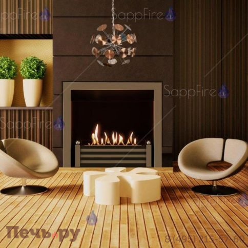 Премиальная каминная вставка SappFire фото 3