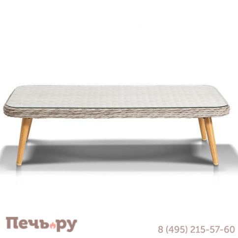 Прованс 4SiS столик журнальный из ротанга, цвет соломенный фото 8