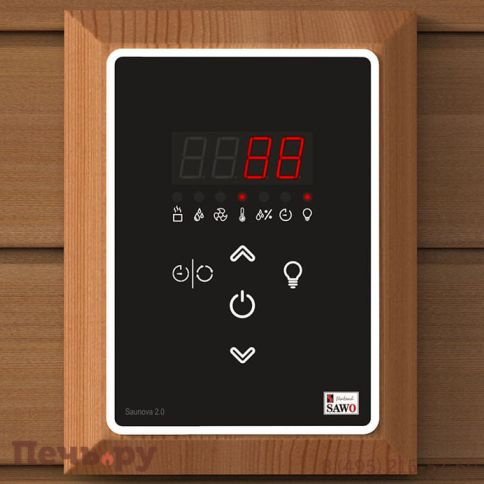 Пульт управления Sawo Saunova 2.0 SAU-UI-V2  для печей Ni2 и NS фото 2