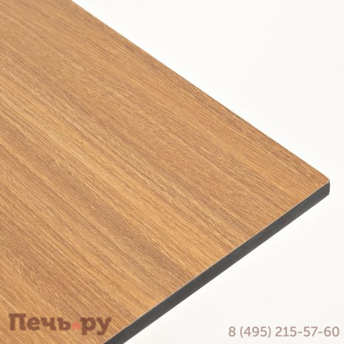 "Каффе" интерьерный стол из HPL квадратный 70х70см, цвет "дуб" фото 3