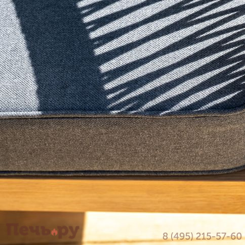 Лаунж-зона 4SiS Канны 4-местная из роупа со столиком Канны (серый гранит), основание дуб, роуп коричневый фото 16