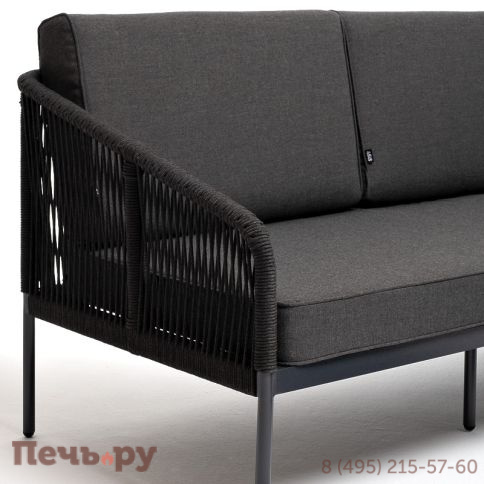 Лаунж-зона 4SiS Канны из роупа (веревки), цвет темно-серый фото 9