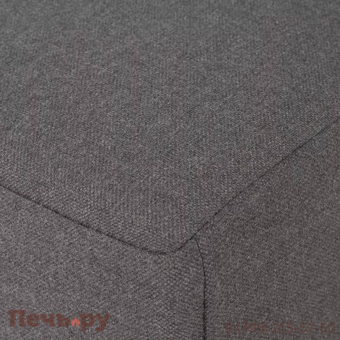 "Капри" модуль диванный прямой с подушками, цвет коричневый фото 4