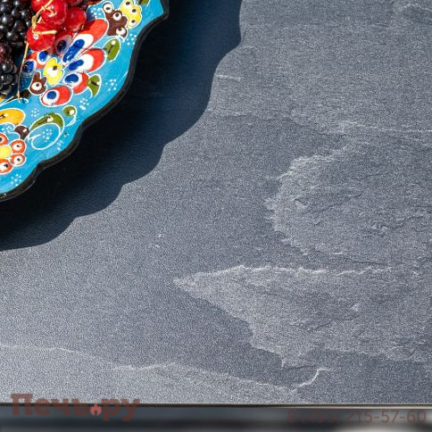 "Конте" интерьерный стол из HPL 63x63см, цвет "серый гранит" фото 7