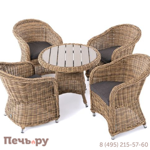 "Тильда" обеденная группа детская плетеная фото