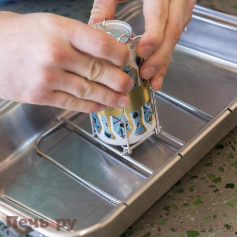 Ростер Char-Broil Grill+ для курицы с креплением для емкости фото 4