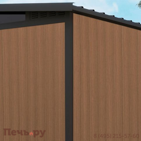 Садовое строение из ДПК Gardeck 9х7 (5.95 кв.м) фото 7