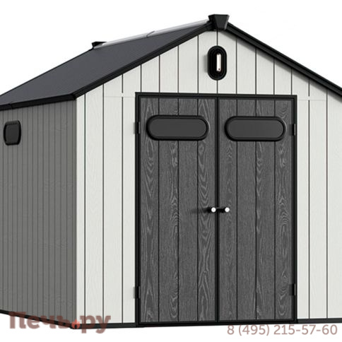 Сарай пластиковый Gardeck Summit 7,4м2 фото 2