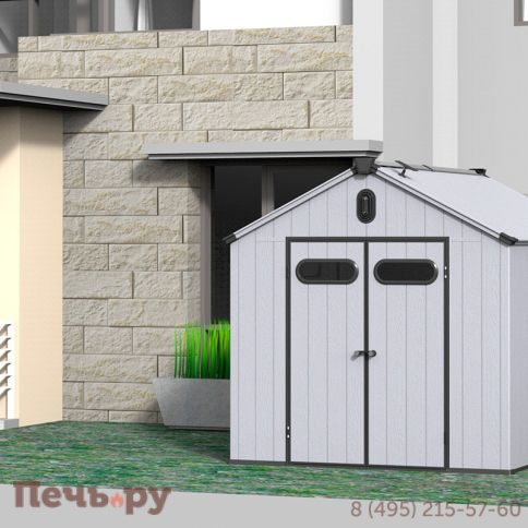 Сарай пластиковый Gardeck Summit 7,4м2 фото 3