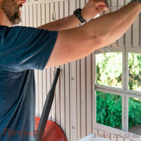 Сарай пластиковый Gardeck 10*8 фото 13