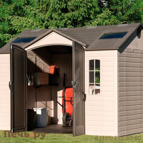 Сарай пластиковый Gardeck 10*8 фото 2