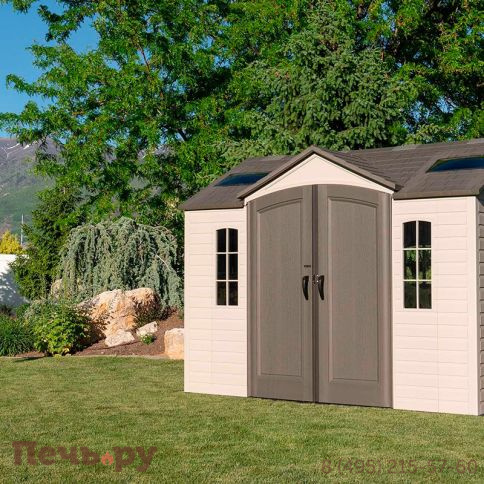 Сарай пластиковый Gardeck 10*8 фото 3